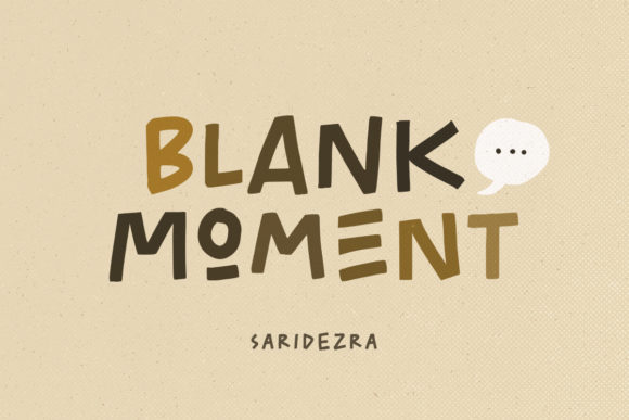 Blank Moment: The Font That Makes Your Message Stand Out