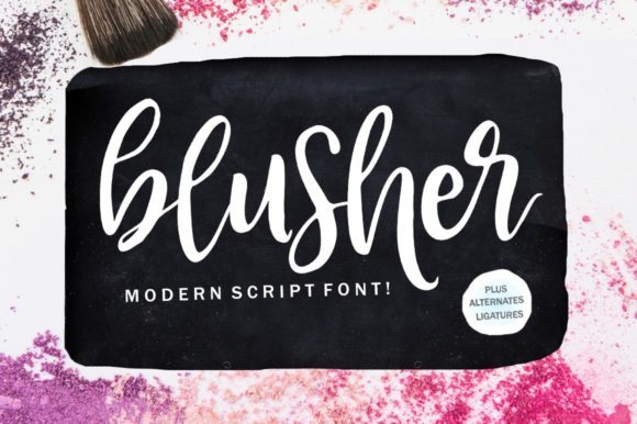 Blusher: The Script Font That Elevates Your Brand