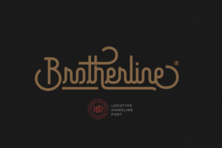 Brotherline: A Timeless Script Font for Modern Branding