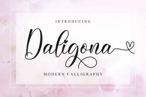 Daligona: A Script Font for Modern Web Design