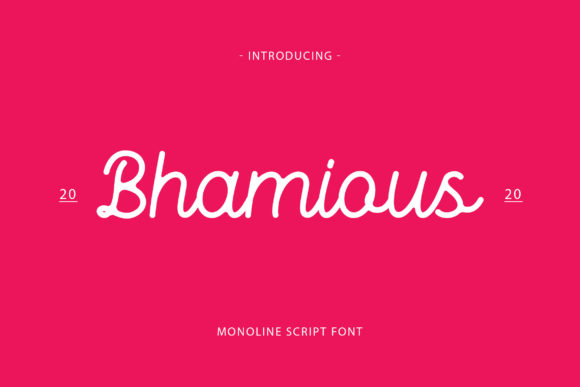 Font Choice That Elevates Design: Bhamious