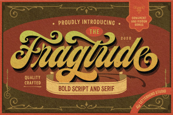 Fragtude: A Script Font That Elevates Digital Design