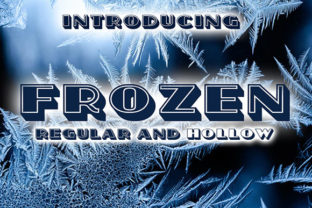 Frozen: A Timeless Typeface for Editorial Design