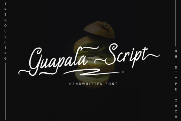Gualapa: A Handwritten Font for Editorial Soul