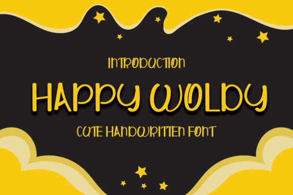 Happy Woldy: A Script Handwritten Font for Editorial Design