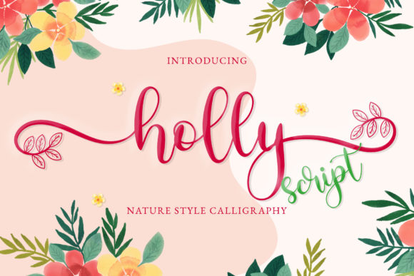 Holly Script: A Delicate Touch for Editorial Design