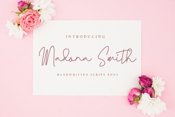 Madona Smith: A Script Font That Elevates Web Design
