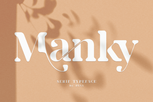 Manky: A Versatile Serif Font for Digital Design