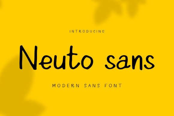 Neuto Sans: The Font That Makes Your Message Stand Out
