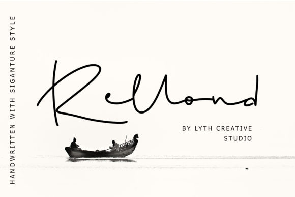 Rellond: A Script Font for Editorial Elegance