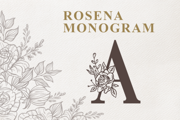 Rosena: A Romantic Typeface for Crafting with Purpose
