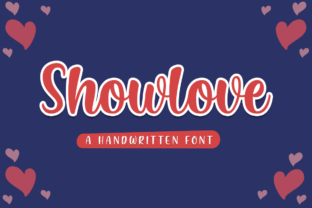 Showlove: A Font That Speaks with Heart