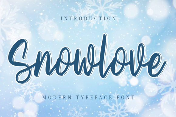 Snowlove: A Script Font That Breathes Life Into Digital Design