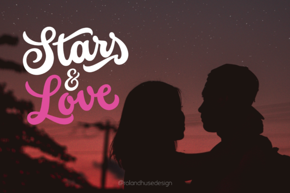 Stars Love: A Script Font That Elevates Digital Branding