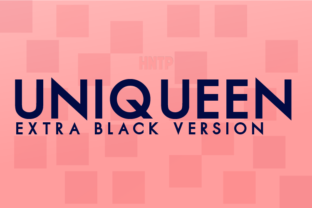 Uniqueen Extra Black: A Timeless Sans Serif for Modern Web Design