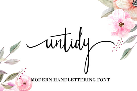 Untidy: A Script Font That Adds Personality to Campaigns