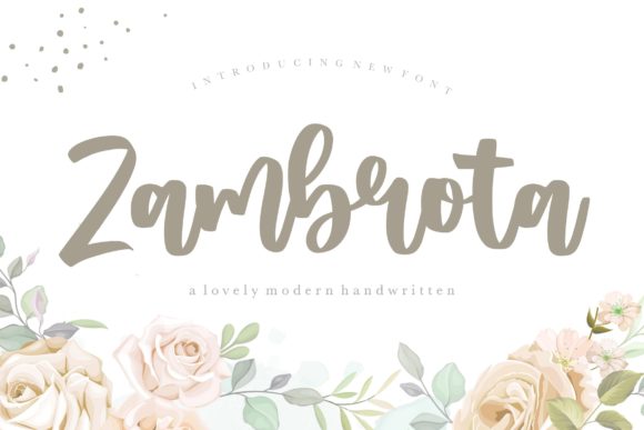 Zambrota: The Font That Elevates Your Brand