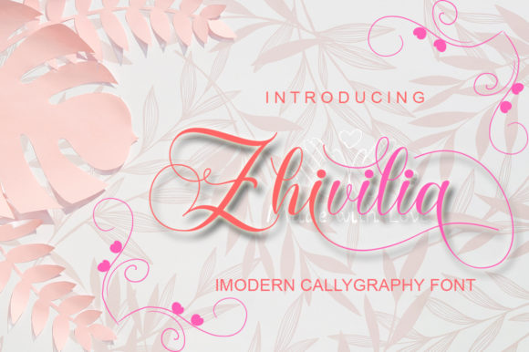 Zhivilia: A Script Font for Beautiful Handmade Creations